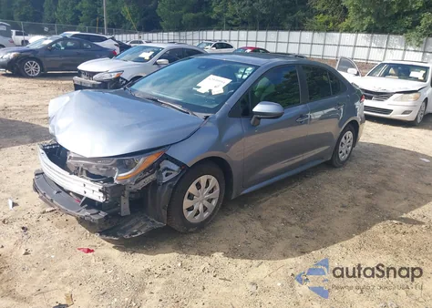 2022 Toyota Corolla L из США, поврежденный, VIN 5YFDPMAE0NP323055